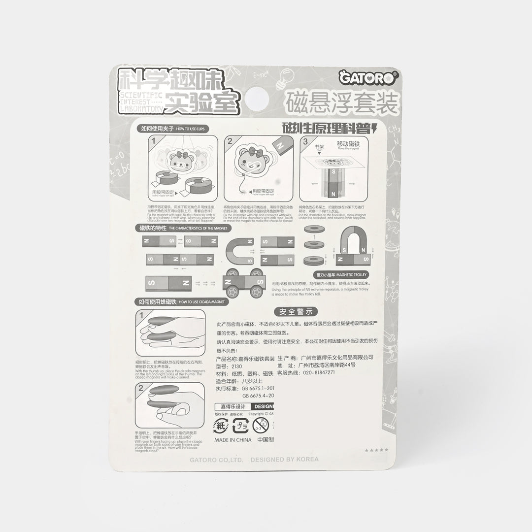 Magnet & Compas Science Experiment Kit For Kids