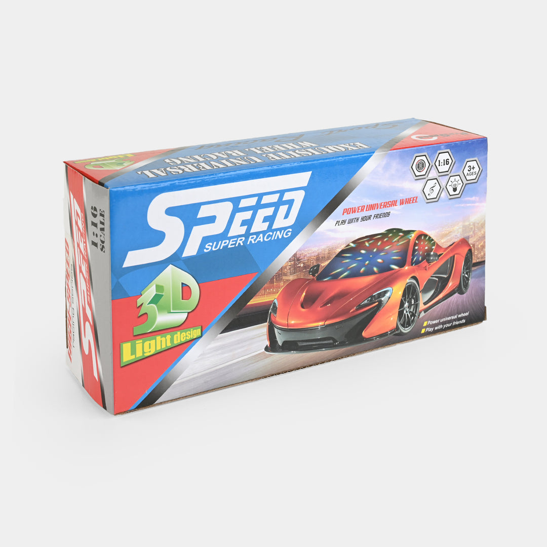 UNIVERSAL SPEED CAR WITH LIGHT & MUSIC FOR KIDS