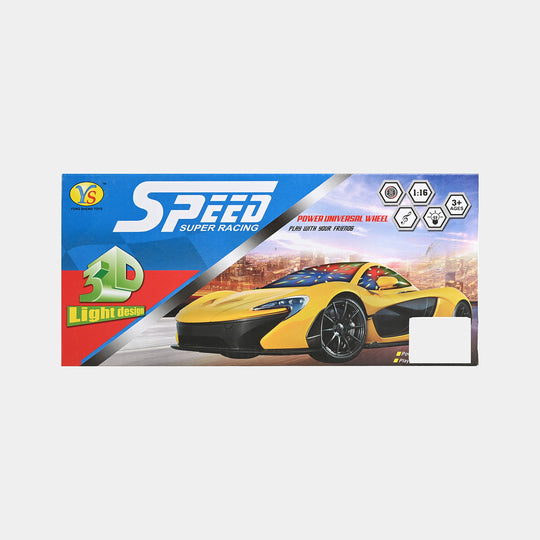 UNIVERSAL SPEED CAR WITH LIGHT & MUSIC FOR KIDS