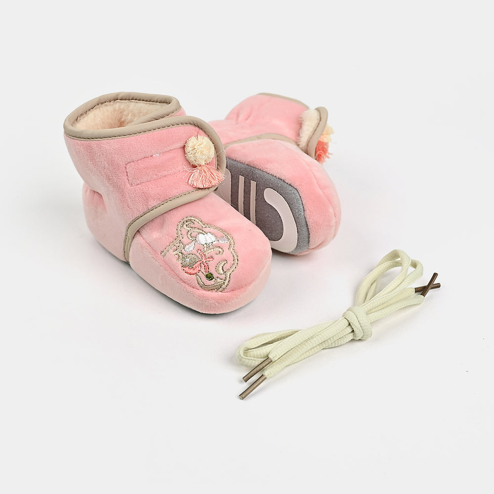 Baby Winter  Fur Shoes | Pink