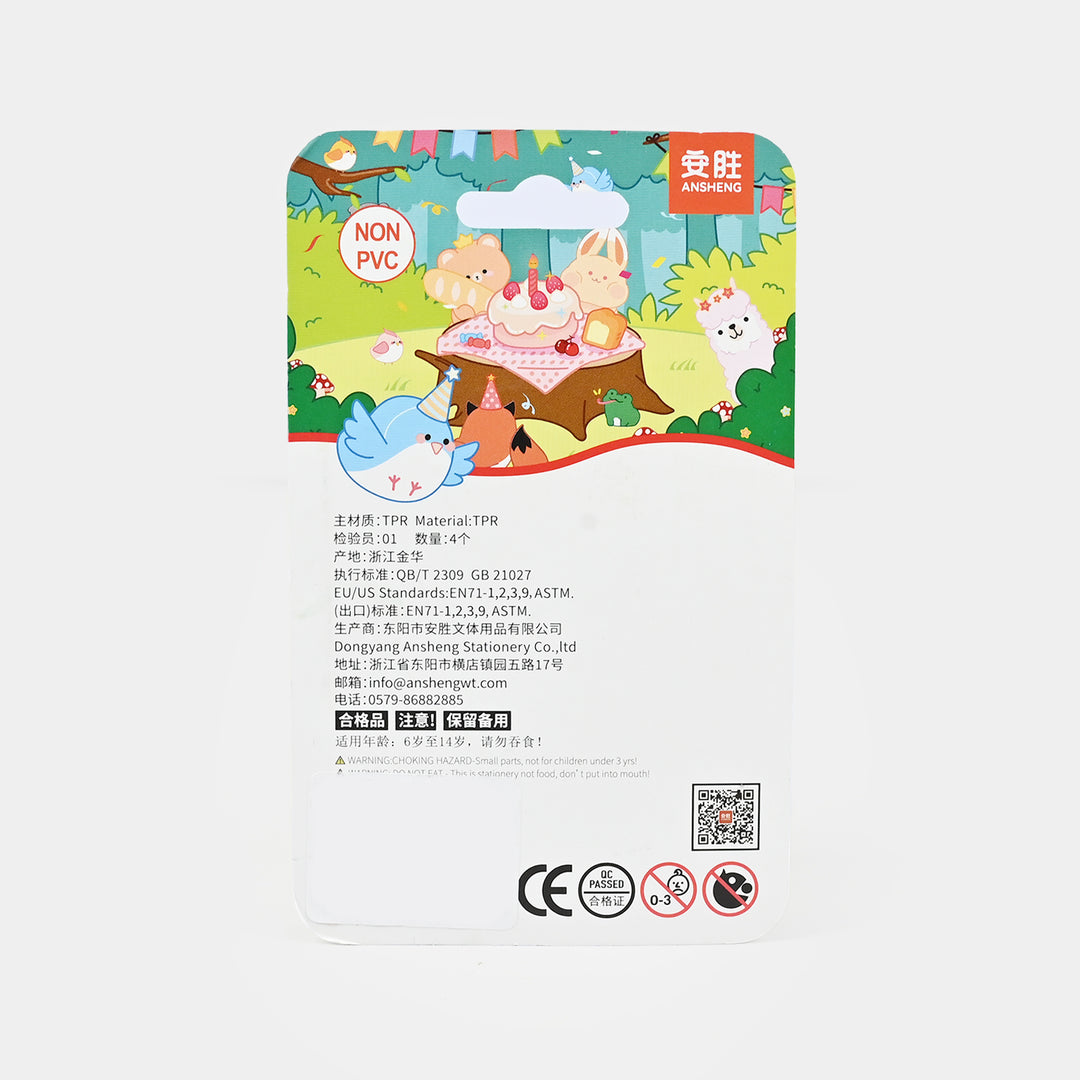 Multi Design Erasers For Kids