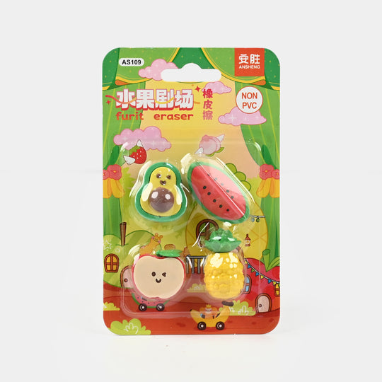Multi Design Erasers For Kids