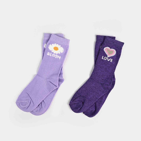 Girls Pack of 2 Socks