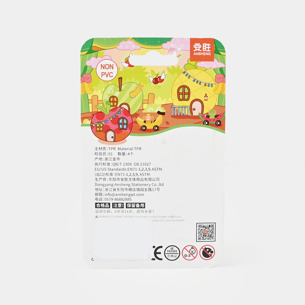 Multi Design Erasers For Kids