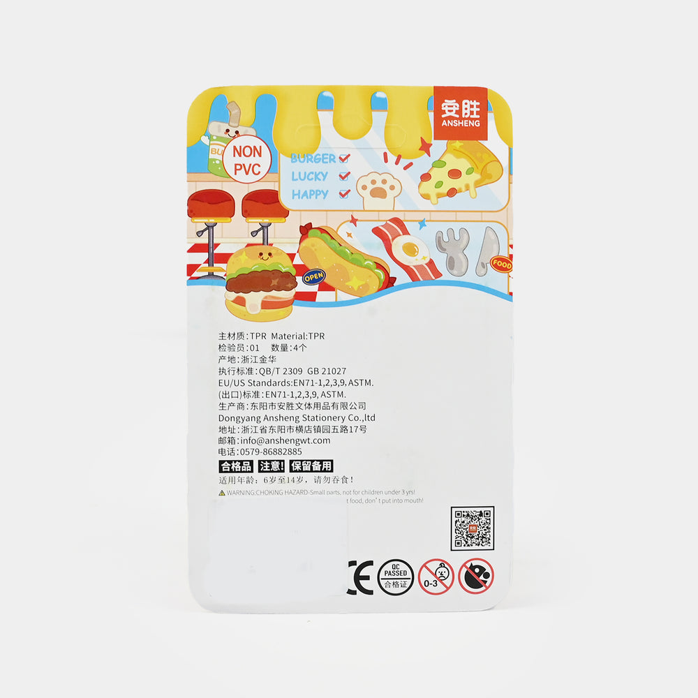 Multi Design Erasers For Kids