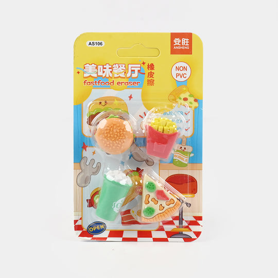 Multi Design Erasers For Kids