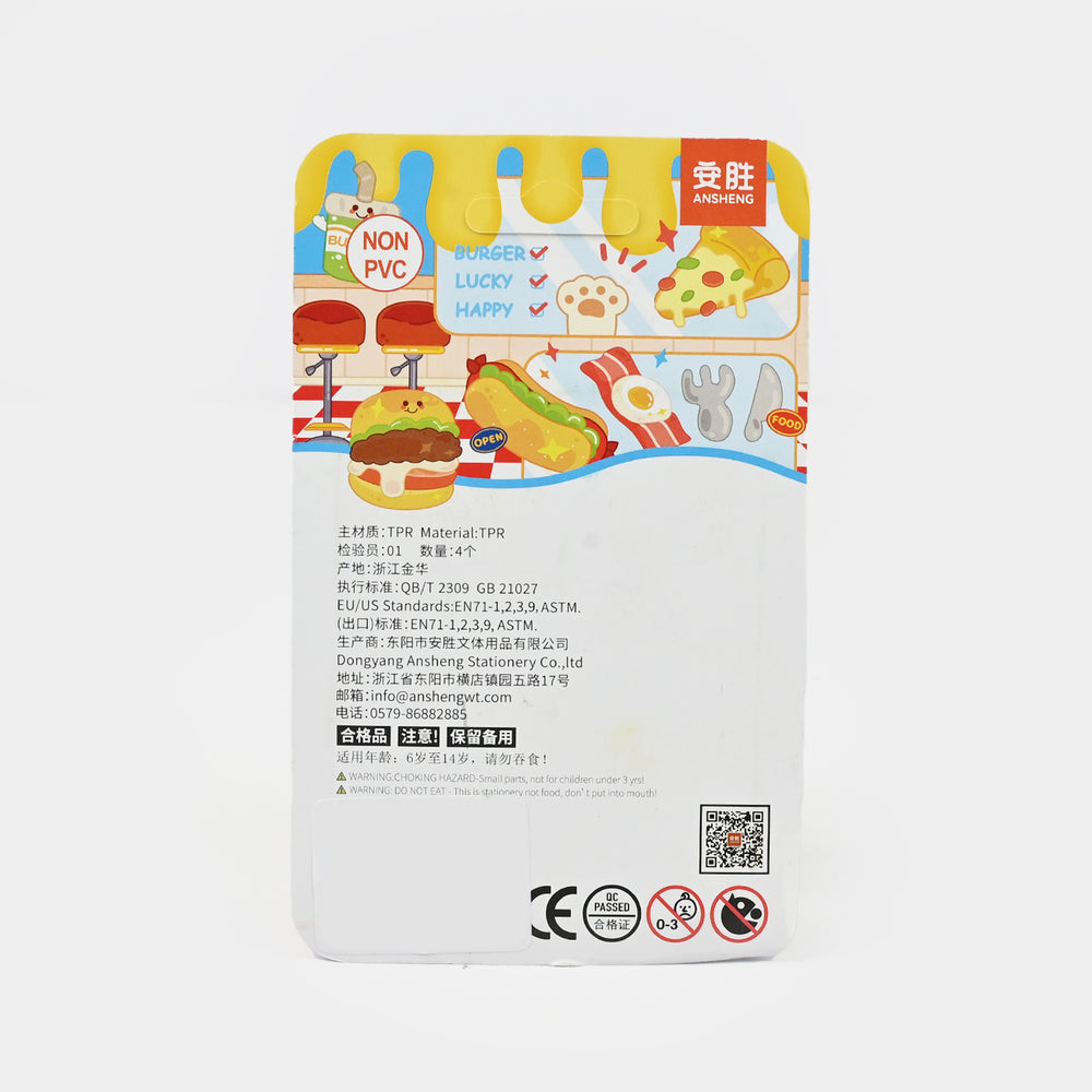 Multi Design Erasers For Kids