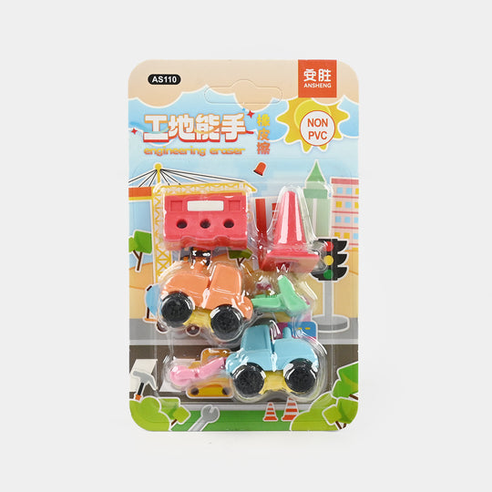 Multi Design Erasers For Kids