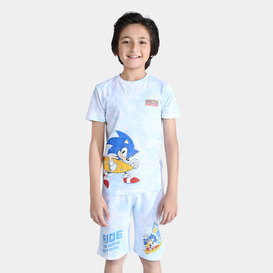 Boys Jersey Terry 2 Piece Suit Character-Tie Dye