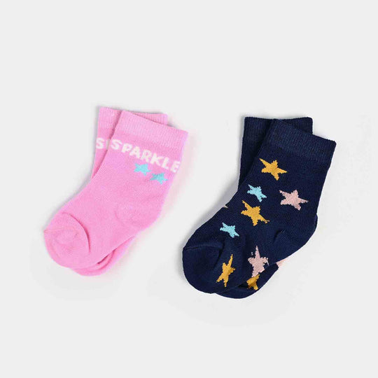 Infant Girls Pack of 2 Socks