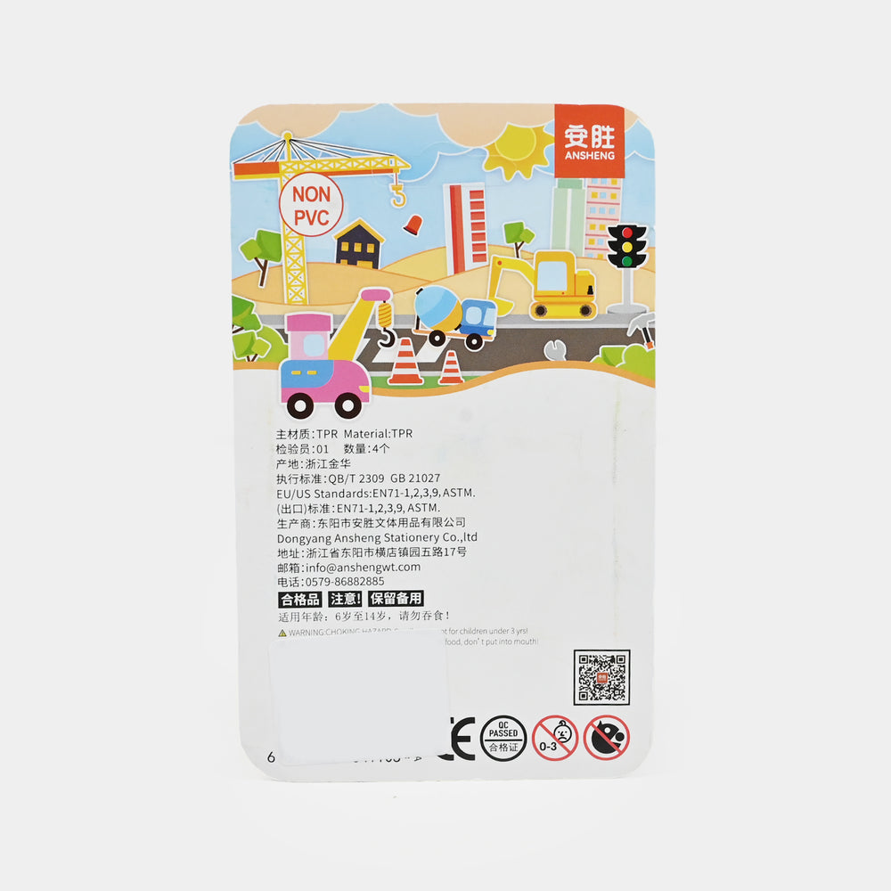 Multi Design Erasers For Kids