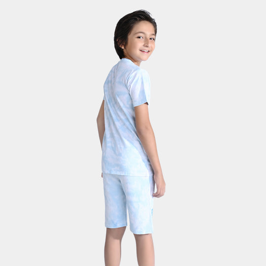 Boys Jersey Terry 2 Piece Suit Character-Tie Dye