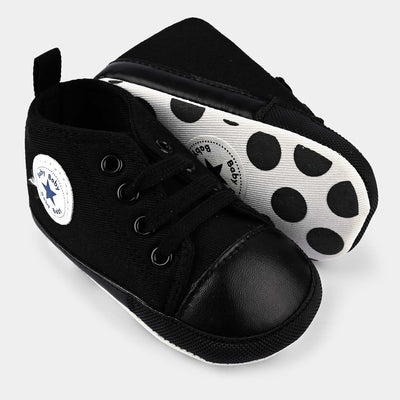 Baby Boy Shoes H75-BLACK