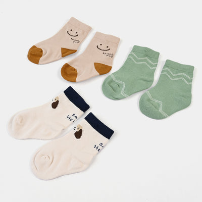 INFANT BABY 3 PAIR SOCKS | 6-12M