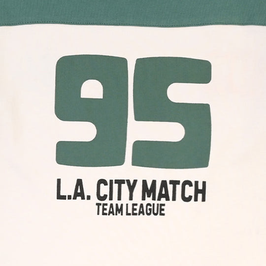 Boys Cotton Jersey T-Shirt La City- OFF White