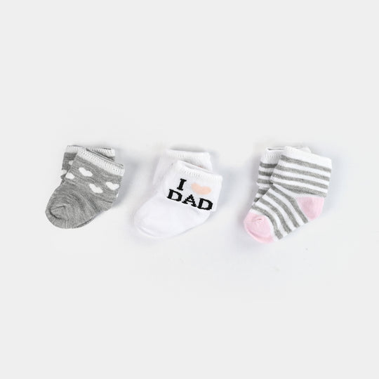 Infant Baby Socks Pack Of 3