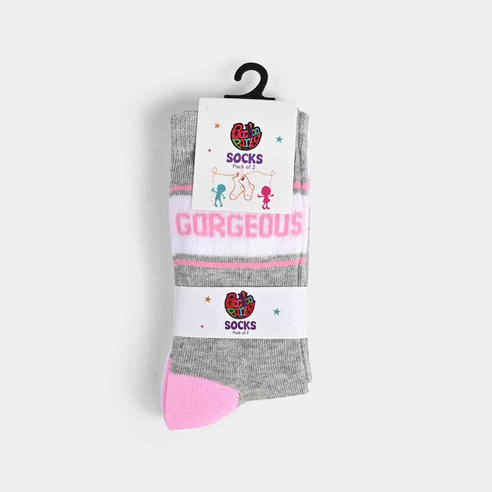 Girls Pack of 2 Socks