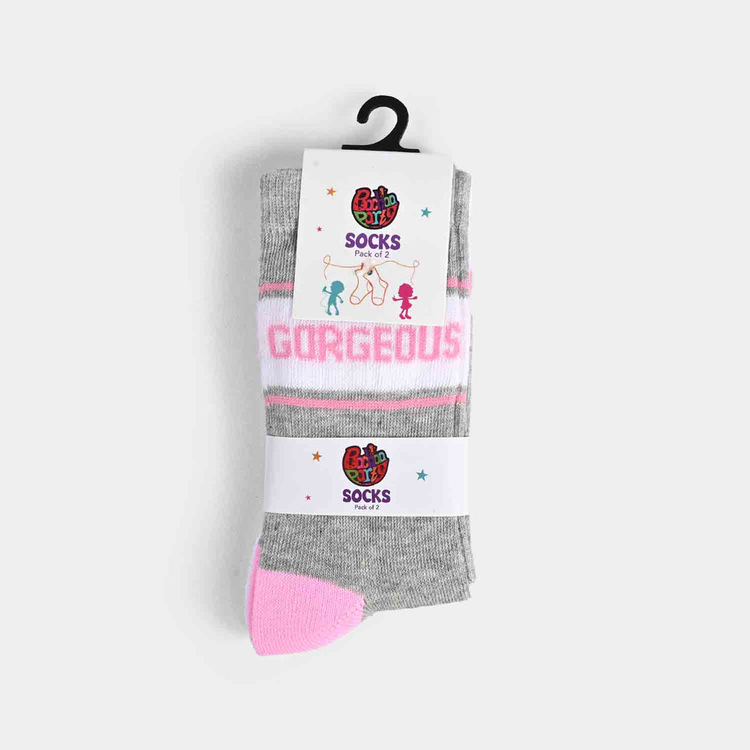 Girls Pack of 2 Socks