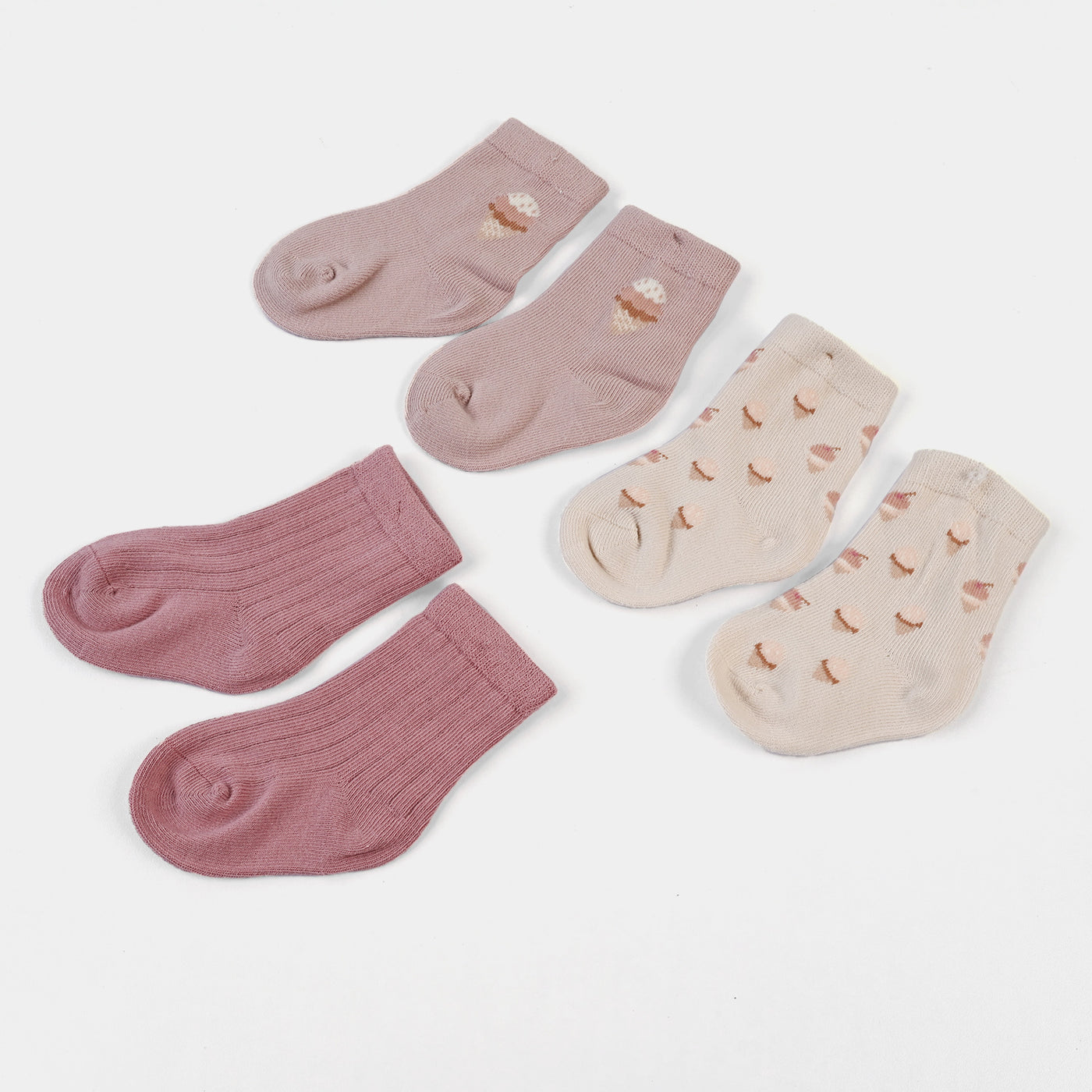 INFANT BABY 3 PAIR SOCKS | 6-12M