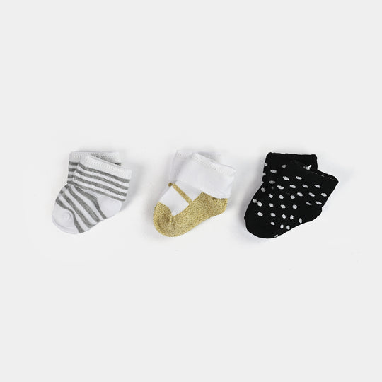 Infant Baby Socks Pack Of 3