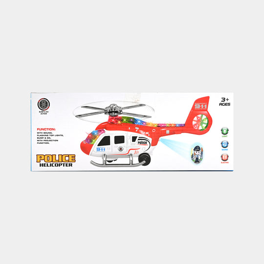 UNIVERSAL HELICOPTER WITH LIGHT & MUSIC FOR KIDS