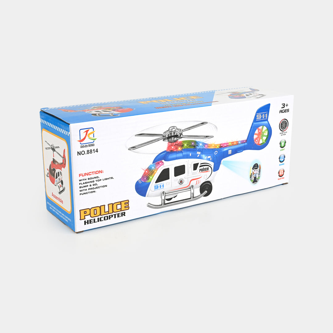 UNIVERSAL HELICOPTER WITH LIGHT & MUSIC FOR KIDS