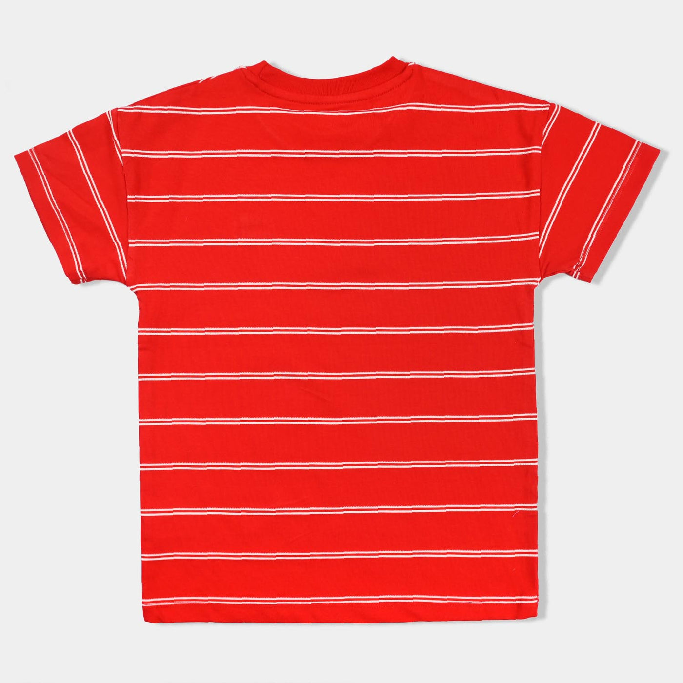 Boys Cotton Jersey T-Shirt Fun Time- Red