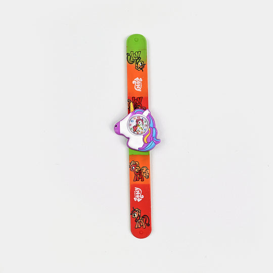 Cute Lovely Slap Wrist Watch For Kids