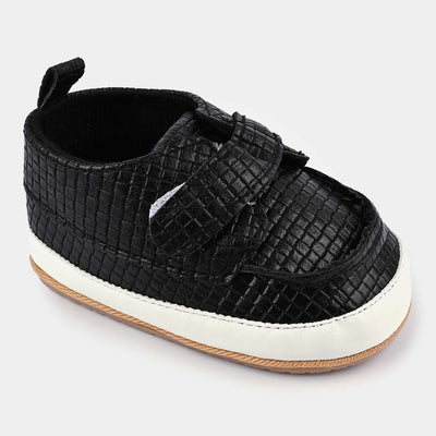 Baby Boy Shoes E125-BLACK