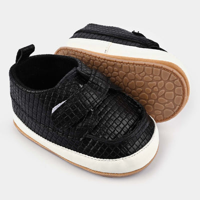 Baby Boy Shoes E125-BLACK