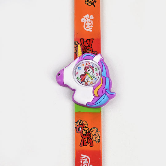 Cute Lovely Slap Wrist Watch For Kids