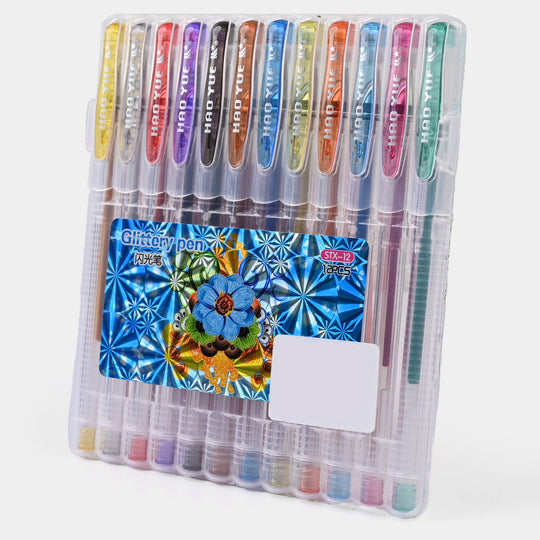 Glitter Gel Pen 12PCs Set For kids