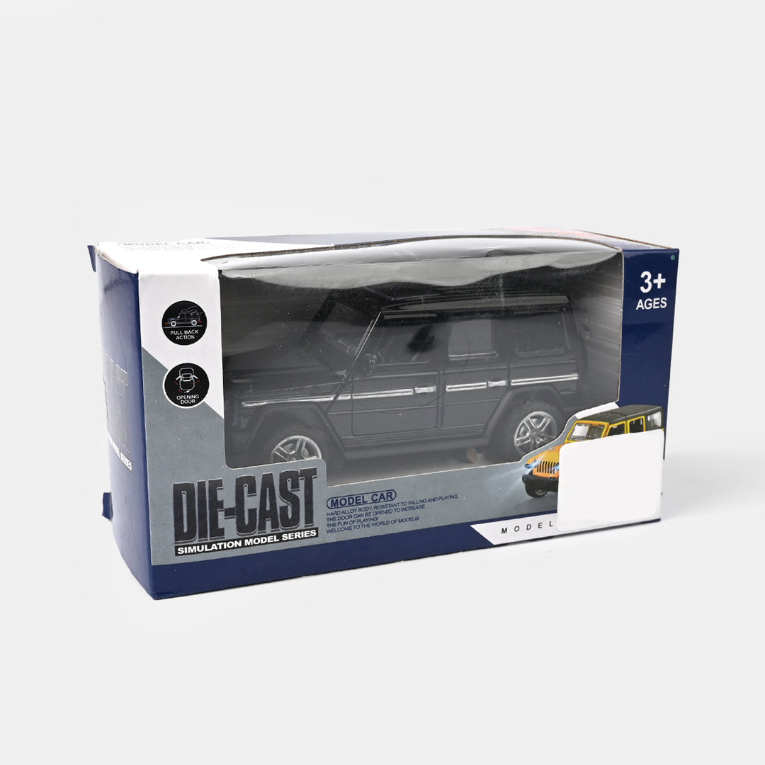Die-Cast Model Pullback Jeep With Light Sound