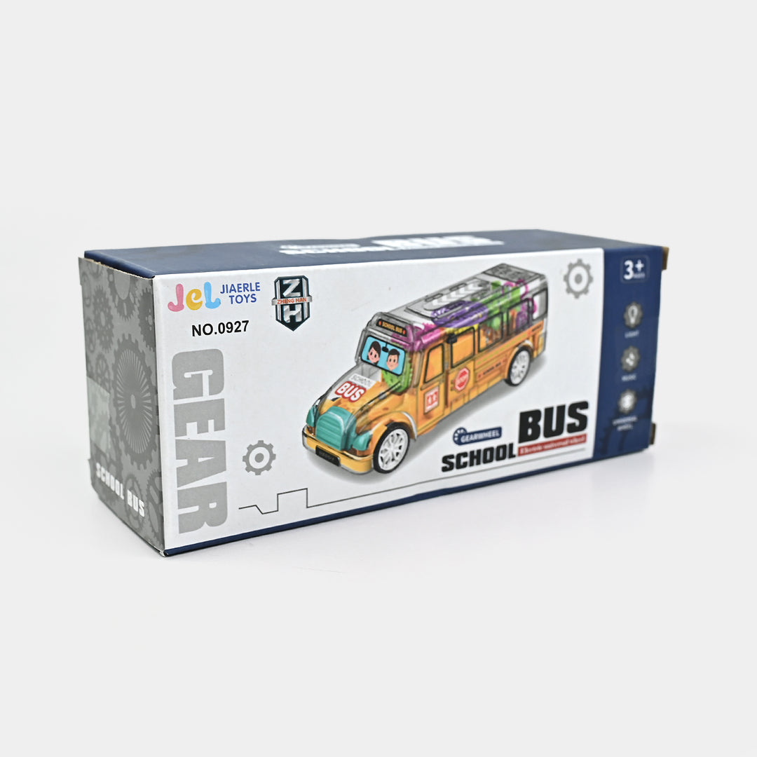 Electric Gear Universal Wheel Bus For Kids