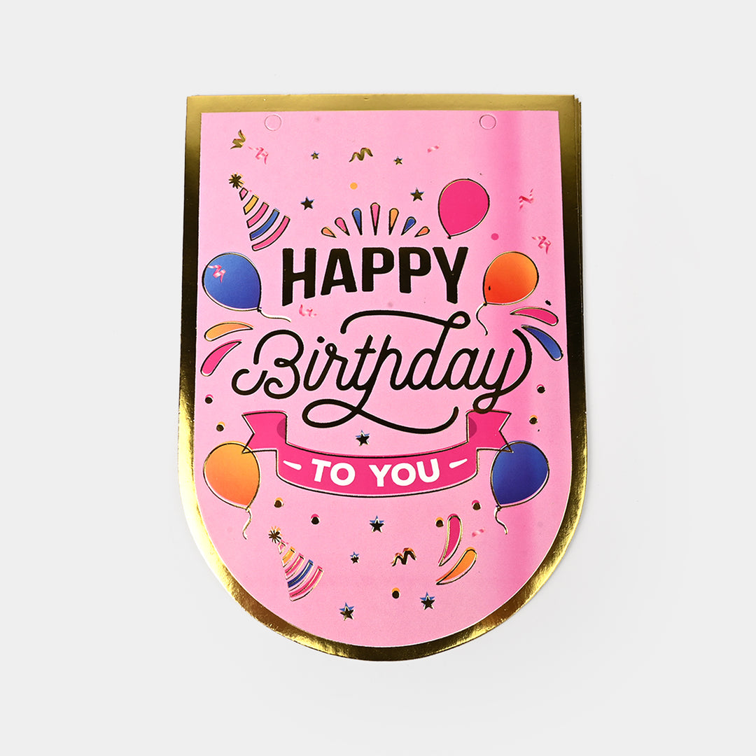 Happy Birthday ” Bunting Banner – Decorative