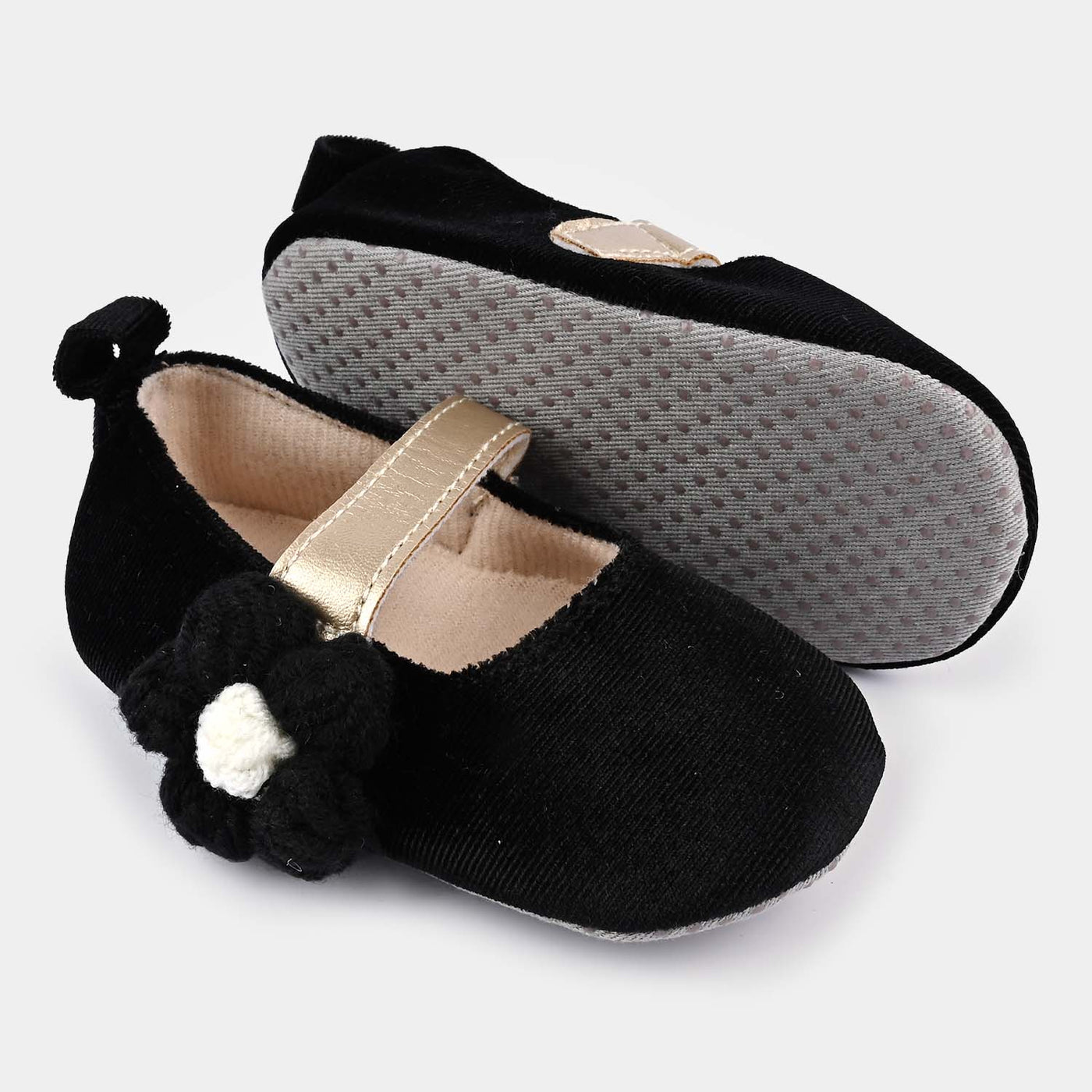 Baby Girl Shoes F42-BLACK