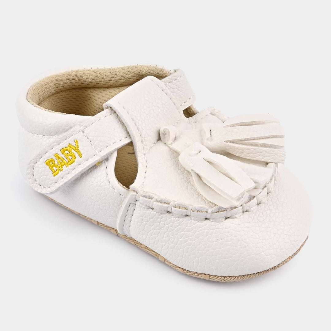 Baby Girl Shoes F41-White