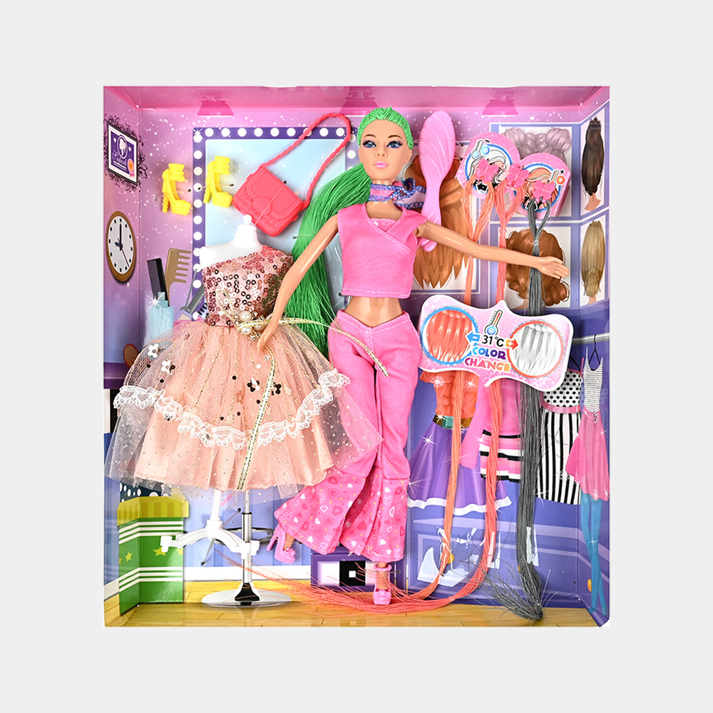 Doll Play Set with Accessories