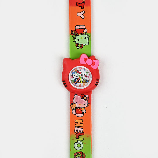 Cute Lovely Slap Wrist Watch For Kids