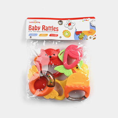 Baby Rattle Set 5Pcs | 3M+