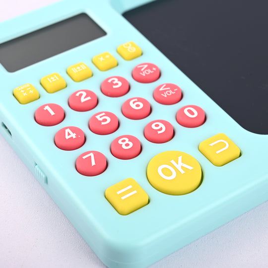 Writing Pad With Calculator Educational Toy For Kids