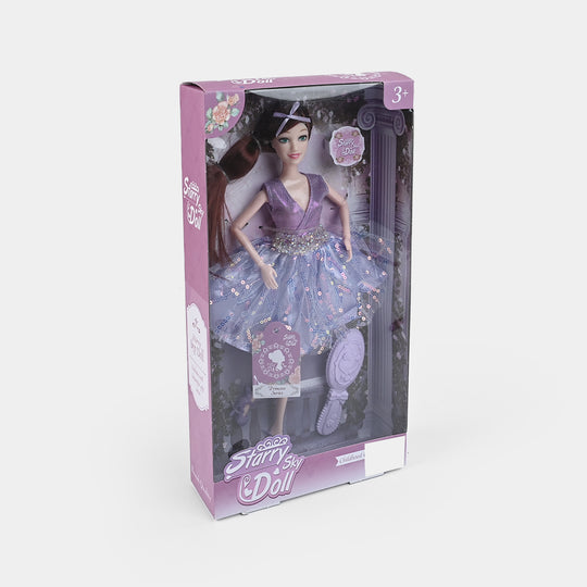 Starry Sky Doll – Classic Princess with Sparkling Dress & Accessories