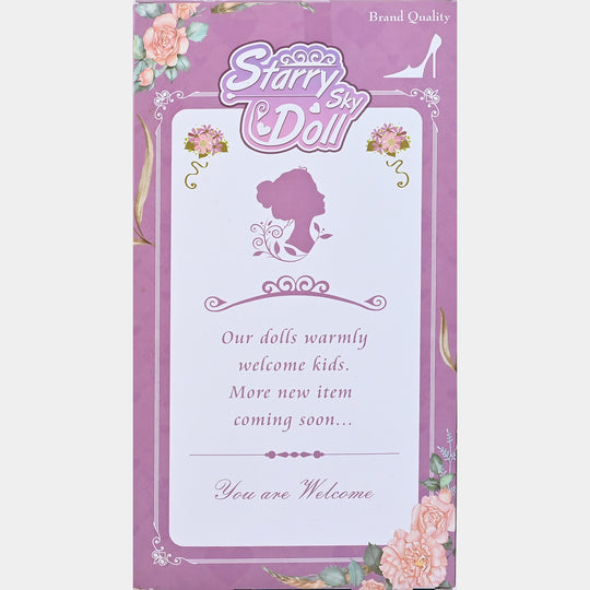 Starry Sky Doll – Classic Princess with Sparkling Dress & Accessories