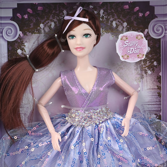 Starry Sky Doll – Classic Princess with Sparkling Dress & Accessories