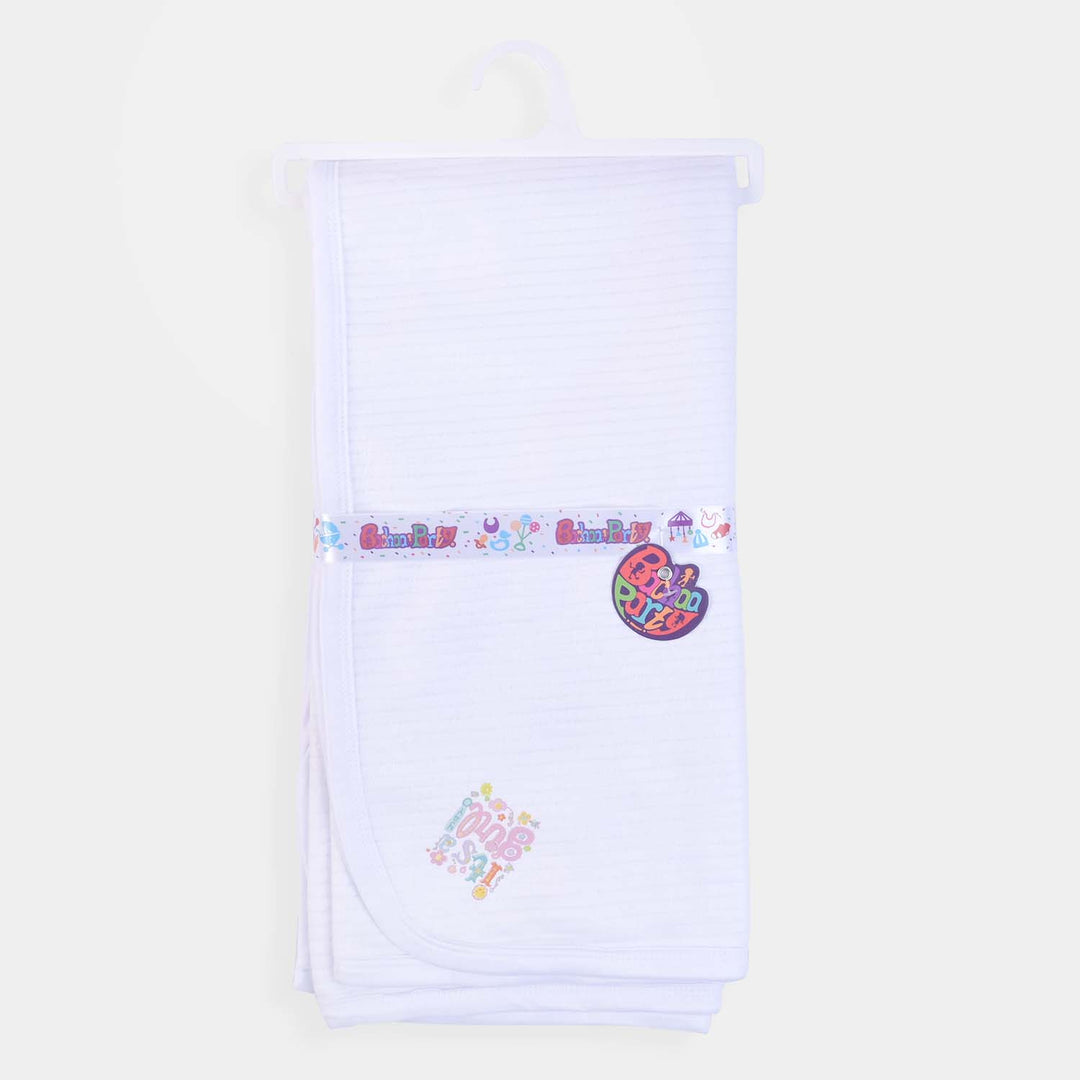 Baby Winter Wrapping Sheet | White