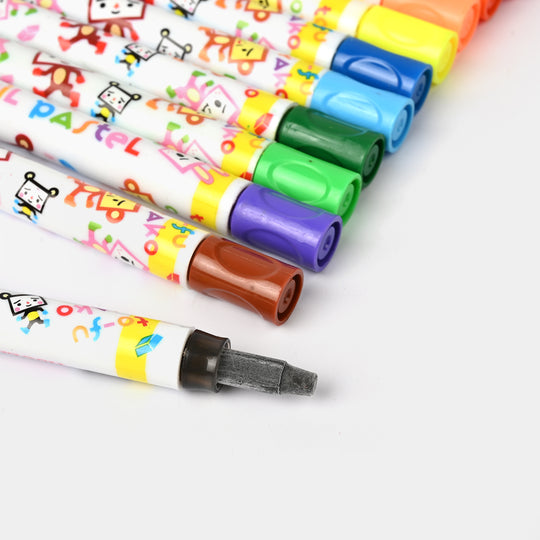 Pack Of 12 Oil Pastel Crayons/Markers