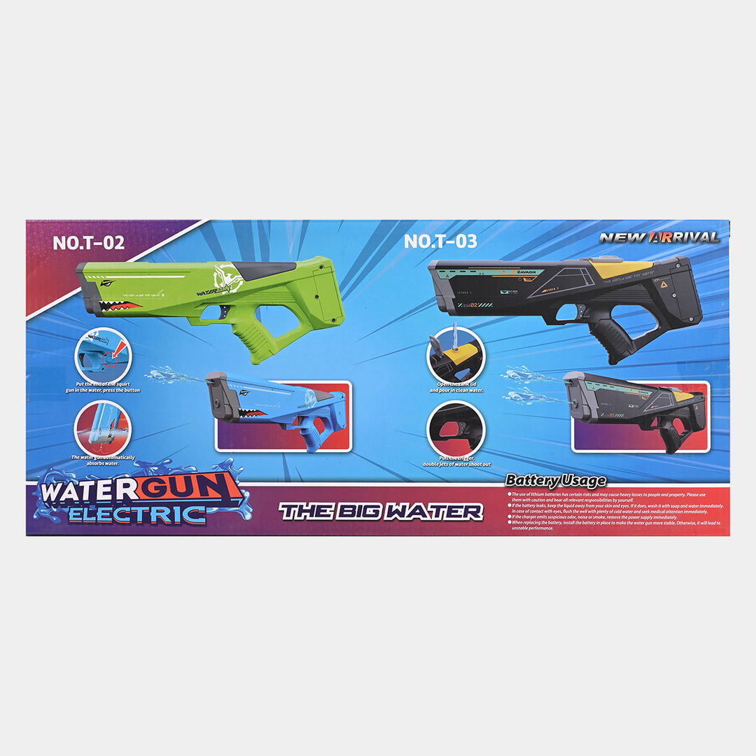 Electric Water Gun 2 Nozzles