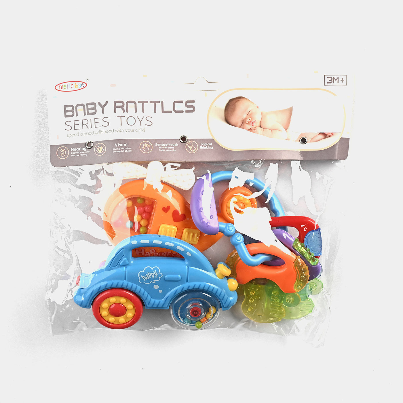 Baby Rattle Set | 3M+