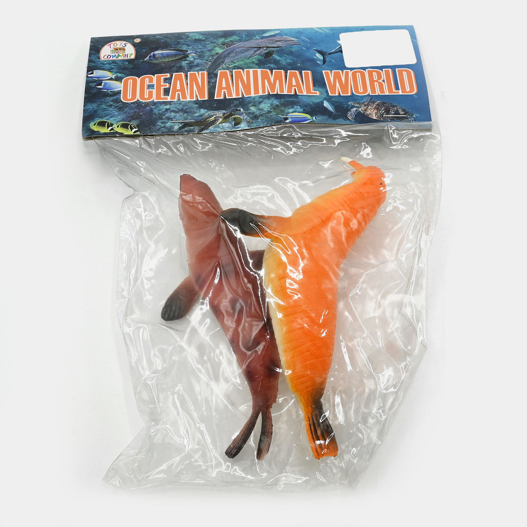 Sea Animal Toy Set For Kids