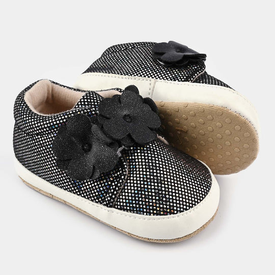 Baby Girl Shoes F43-BLACK